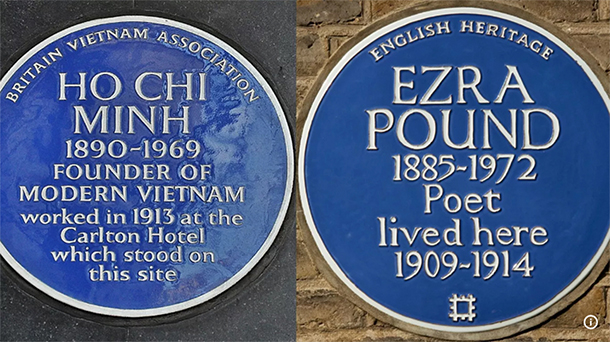 Blue Placque