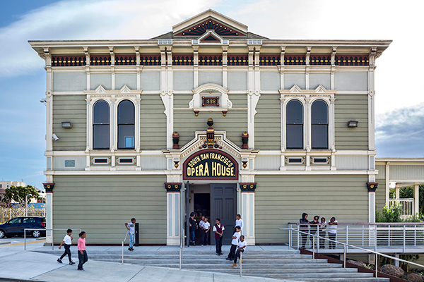 South San Francisco Opera House Entrance